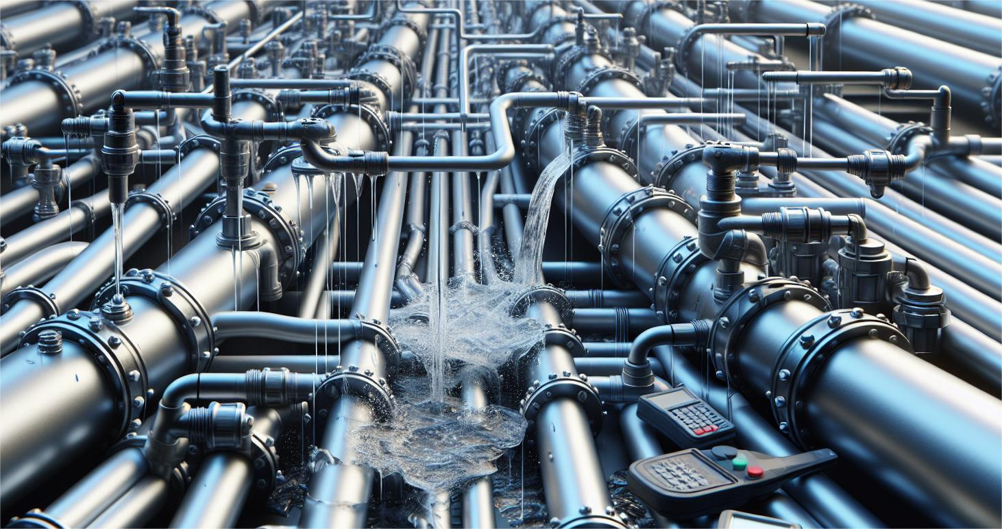 厂区管道漏水检测，如何有效预防和应对管道漏水问题(图1)